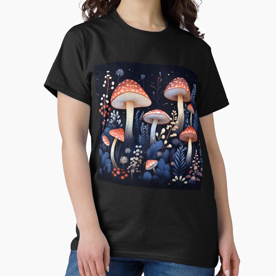 Red mushroom fairycore Enchanted Garden by OliveAndSnow