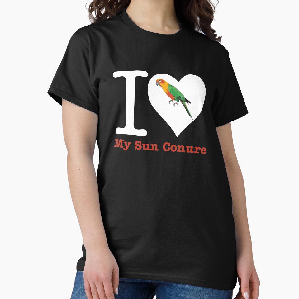 Sun Conure Design Love My Sun Conure by drwigglebutts