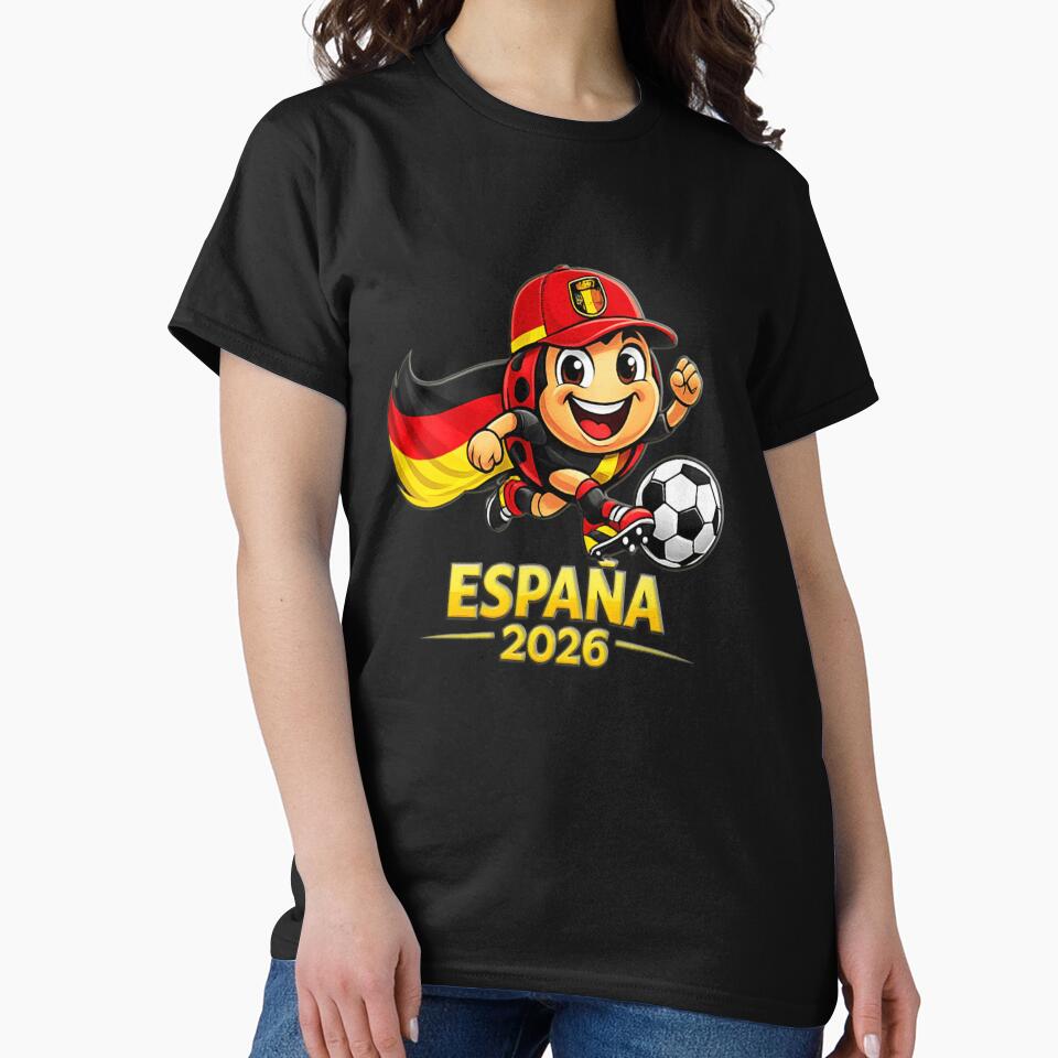 Spain 2026 Football T-shirt by Wembol