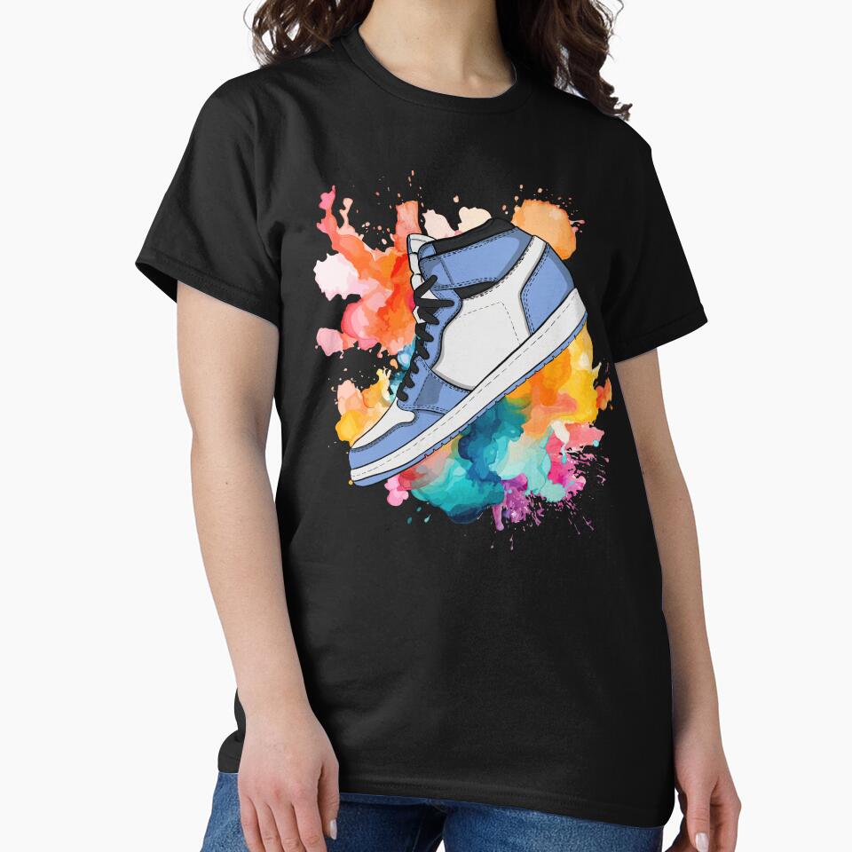Color splash sneaker design by Ragamofin