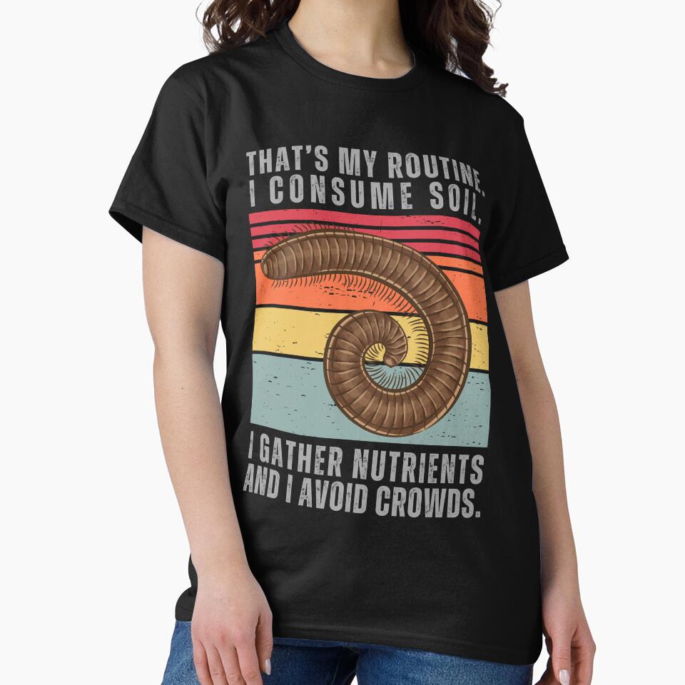 Millipede Retro Sunset | Millipede Vintage Retro Sunset | Retro Sunset Millipede by AussieWonders