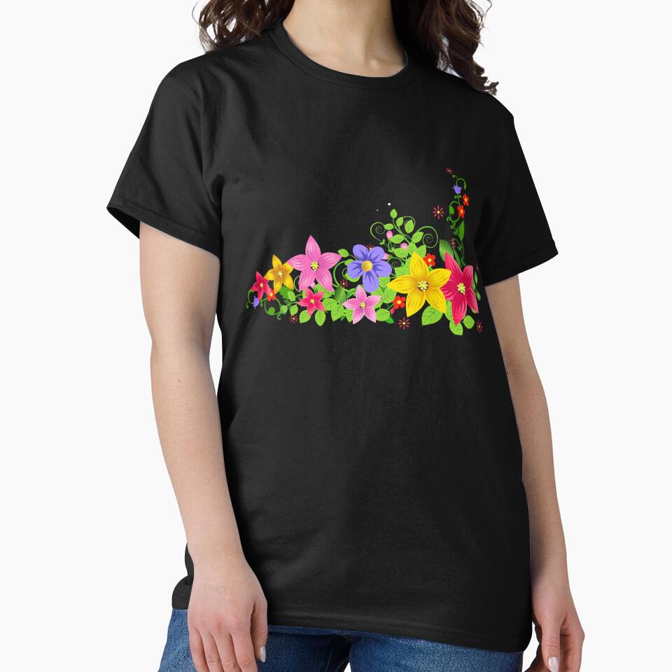Multicolored Floral Merchandise by cindyfordyce