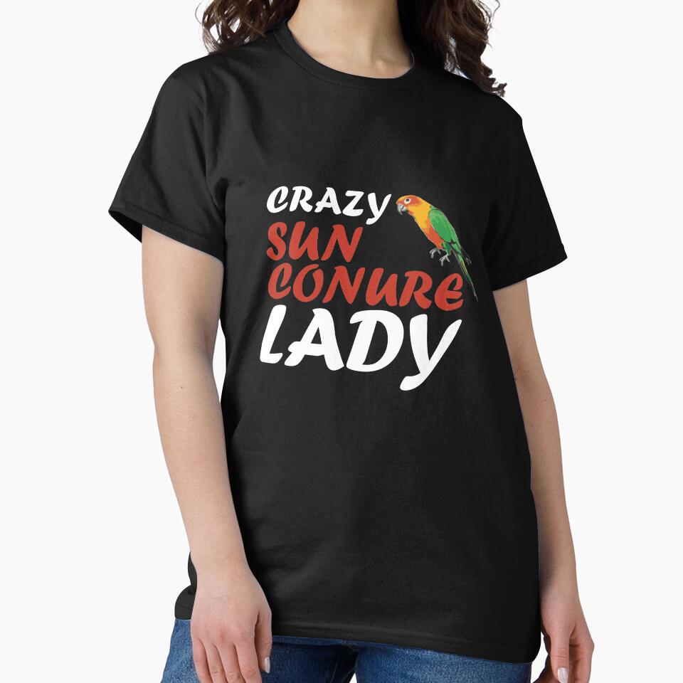 Sun Conures Crazy Sun Conure Lady by drwigglebutts
