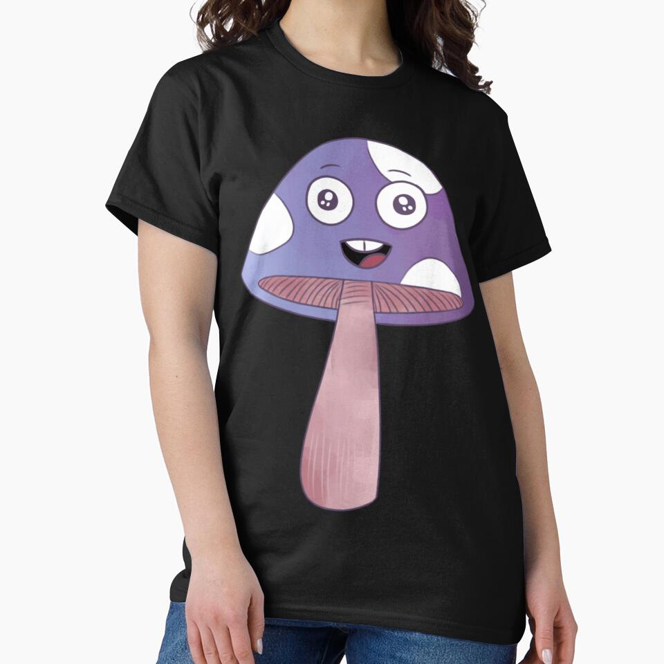 happy magic mushroom by mycue-te-leaves