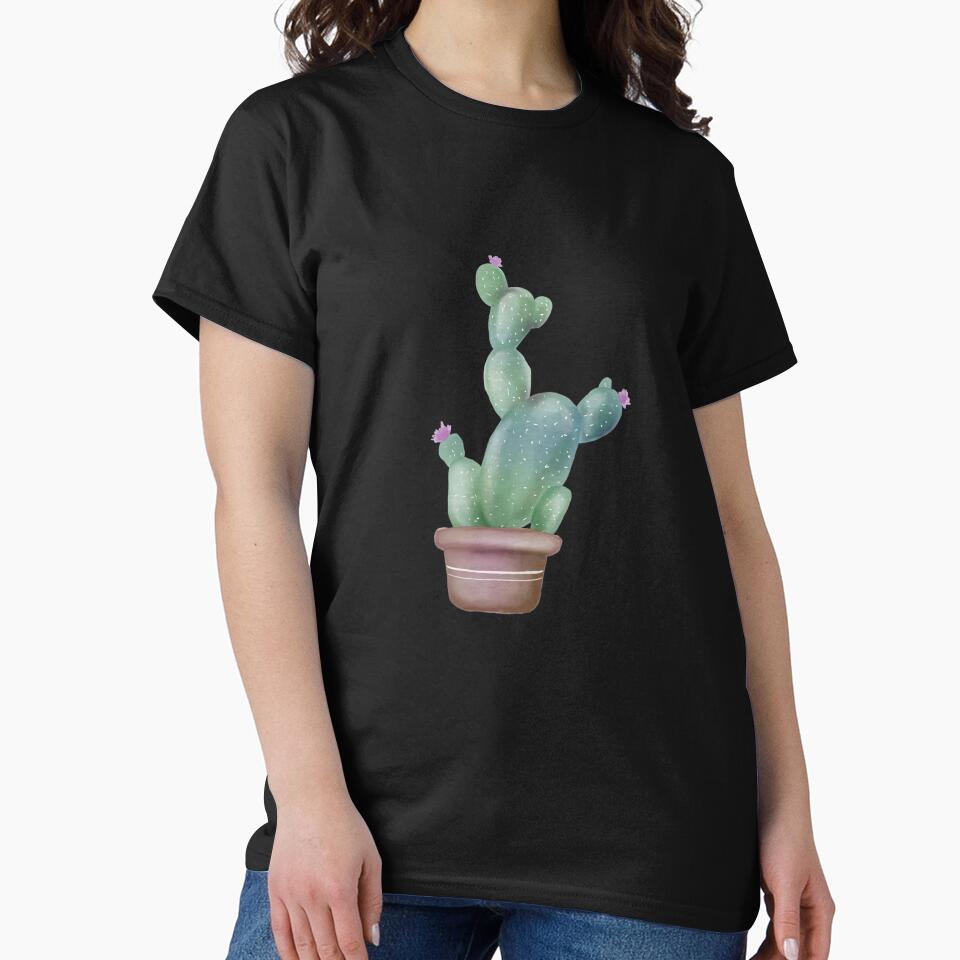 Watercolor Cactus by miljusa