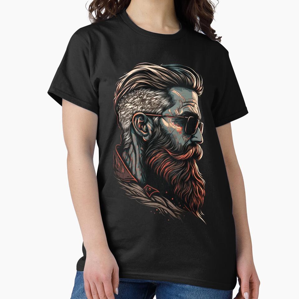 Beard Man Graphics by Schamann