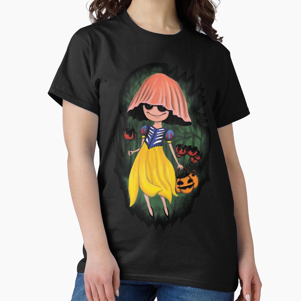 Trick or treat mushroom girl by RalucaIov