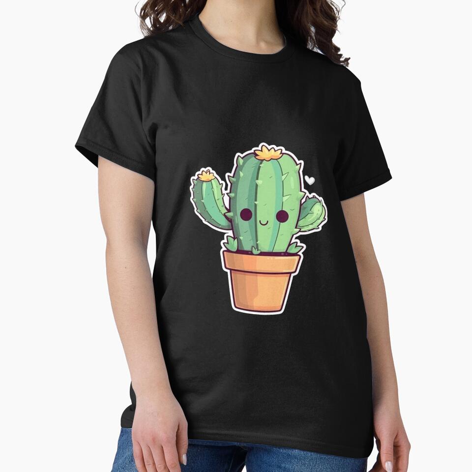 Happy Chibi Cactus by KawaiiArtStyle