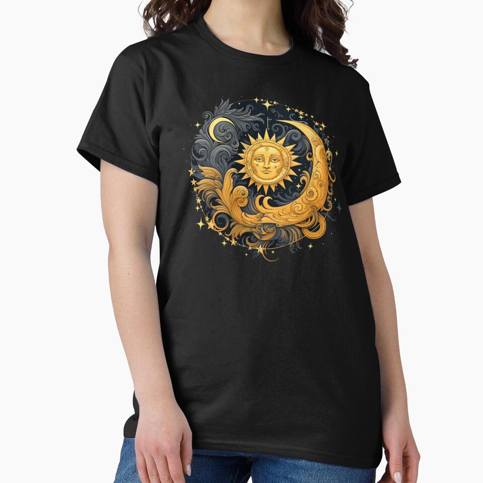 Celestial Sun and Moon by Chmielayka