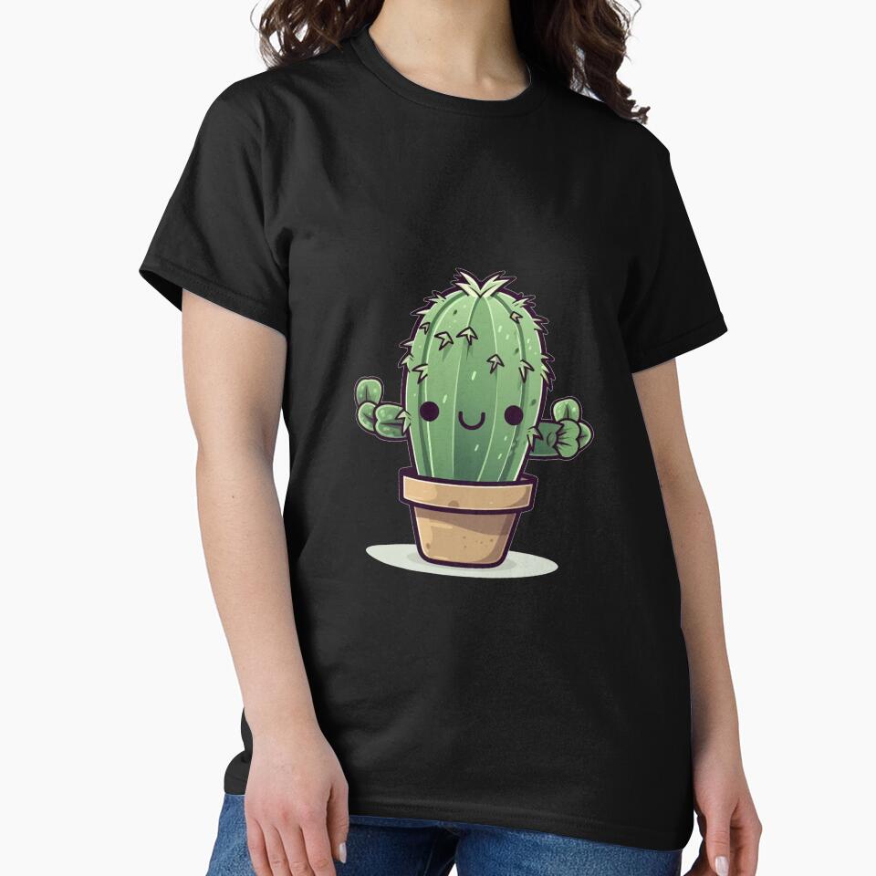 Happy Kawaii Chibi Cactus by KawaiiArtStyle