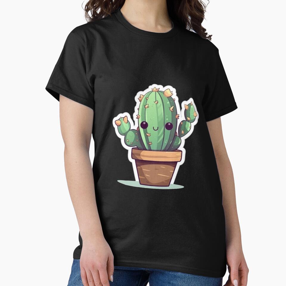 Happy Kawaii Cactus by KawaiiArtStyle