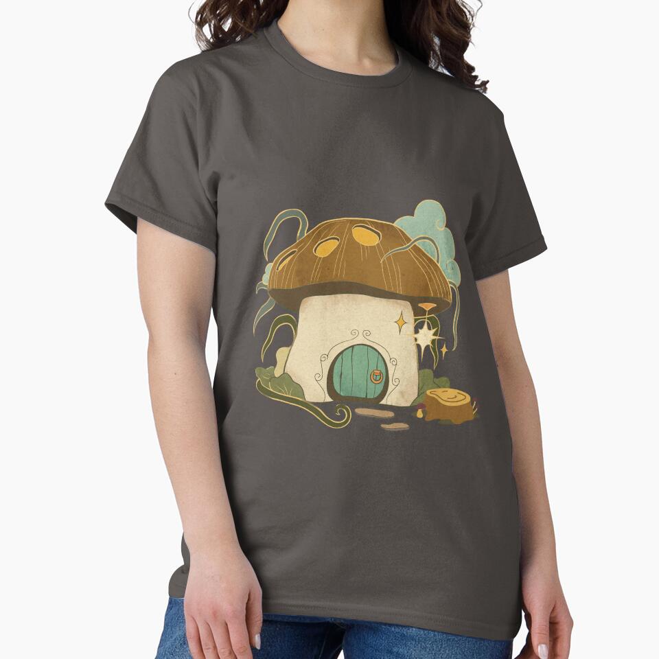 Brown Mushroom Head Hut by kamlynash