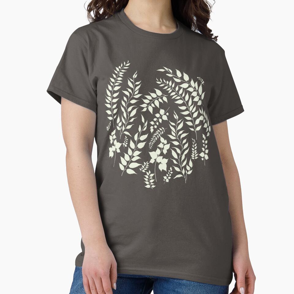 Greenery Botanical Print Celery Green by SilverPegasus