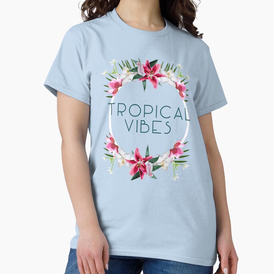 Tropical Vibes – Pink & White Orchid Wreath Design by Novel Works Studio