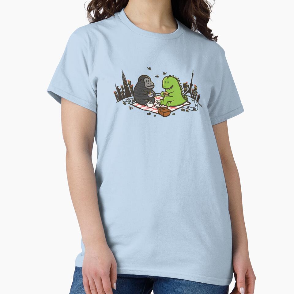 Godzilla By Kingkong Picnic by Volamhaifresh
