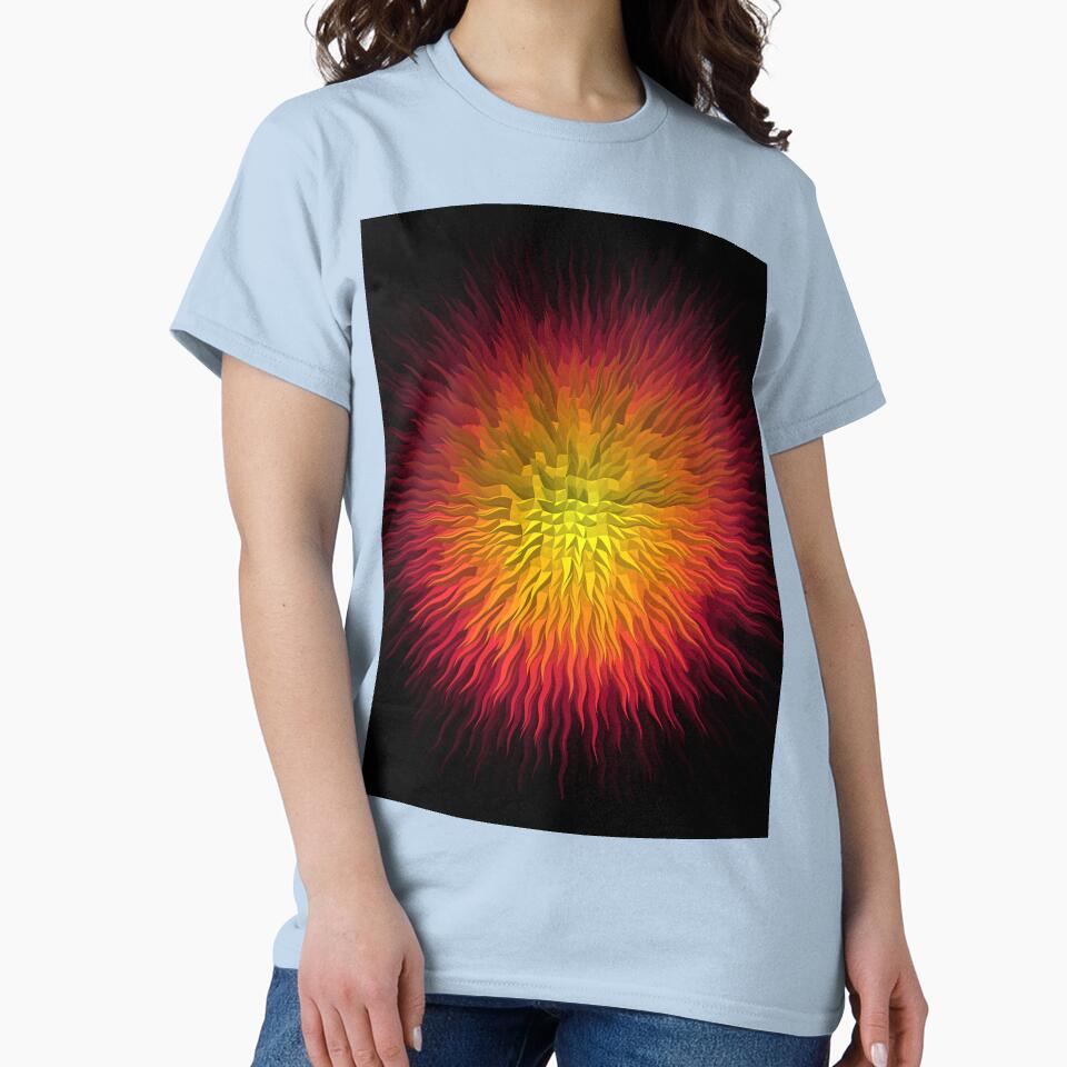 Abstract Sun Burst Artwork by Edpod