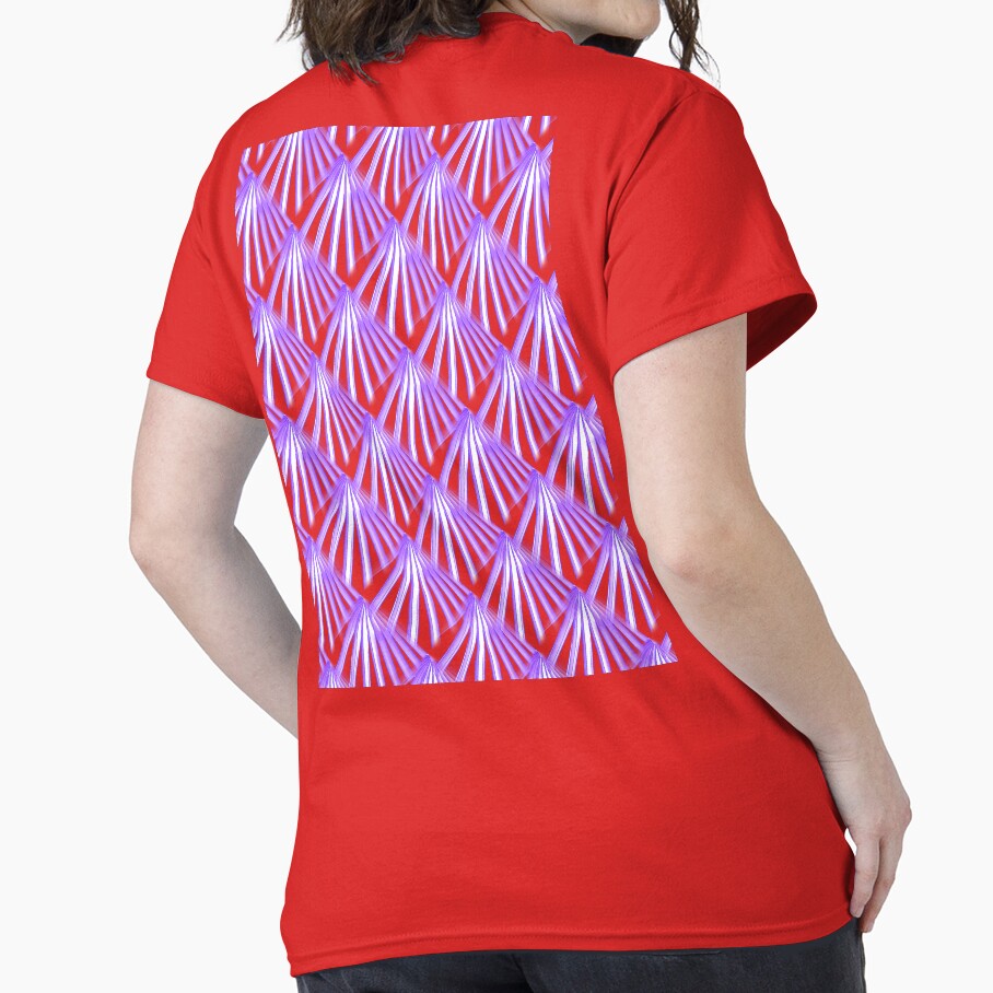 Art Deco Tropical Beach Palm Purple Cut Out by taiche