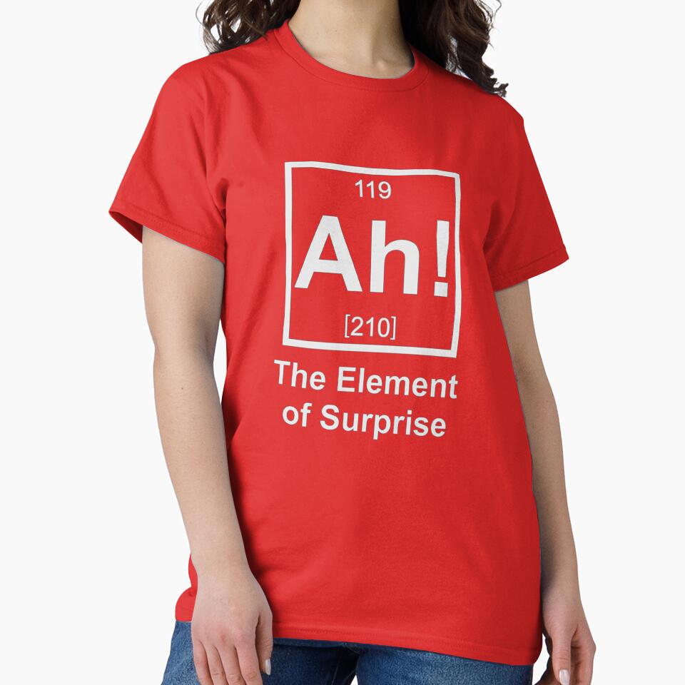 Ah! The Element of Surprise - As Worn By Ryan Gosling In Project Hail Mary by hesjustken
