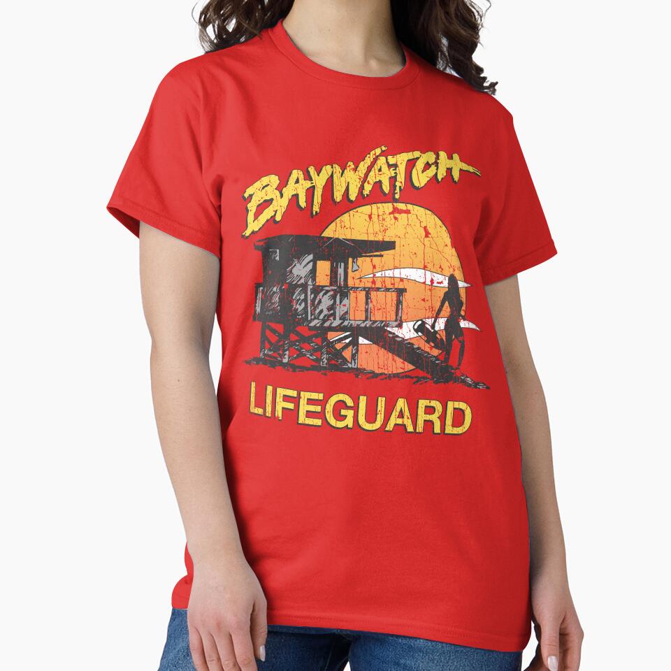 Baywatch Lifeguard Sunset 1989 by AstroZombie6669