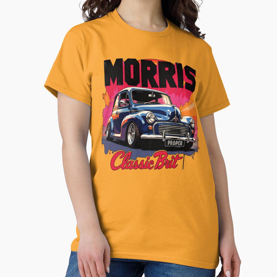 Morris Minor Classic British by Retro Quarter / Cararty