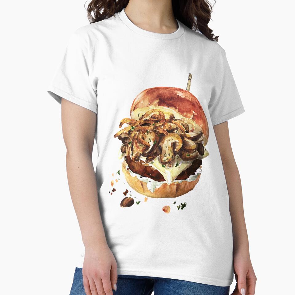 Mushroom Beef Burger by HarryJo1525017