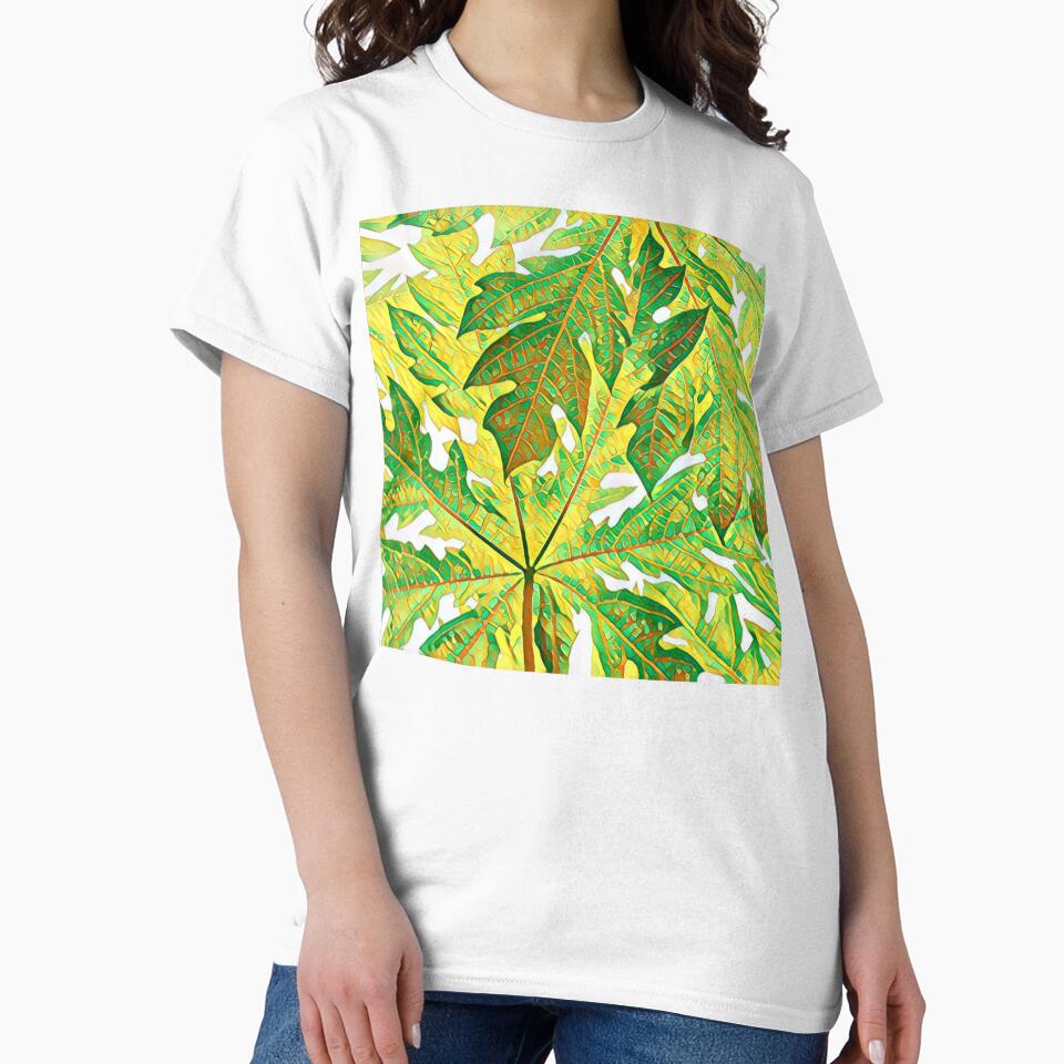 Tropical Leaves Pattern by antevasinart