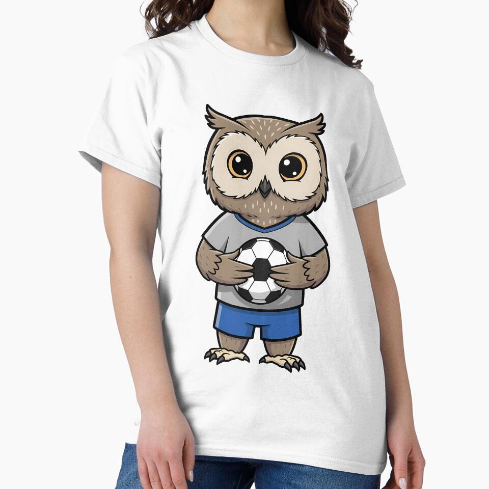 Cute Soccer Owl Player Cartoon Mascot by k3rstman1