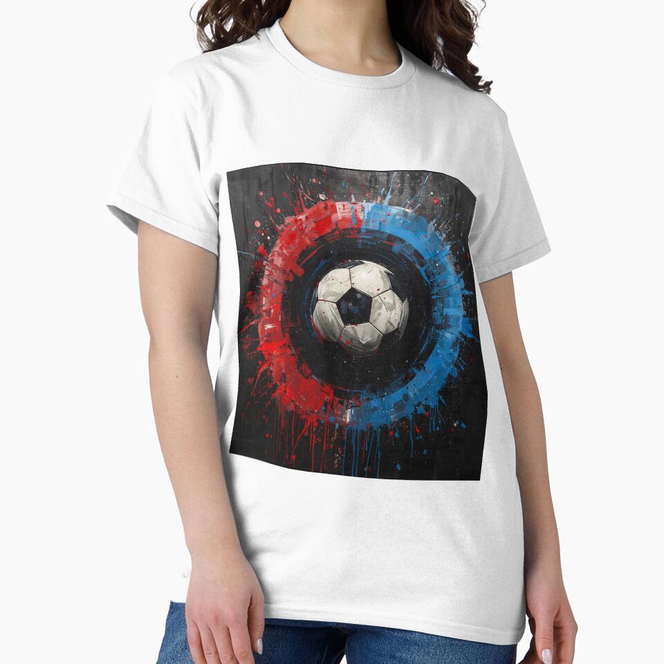 Abstract Soccer Energy – Modern Football Art Design by Pigmentra