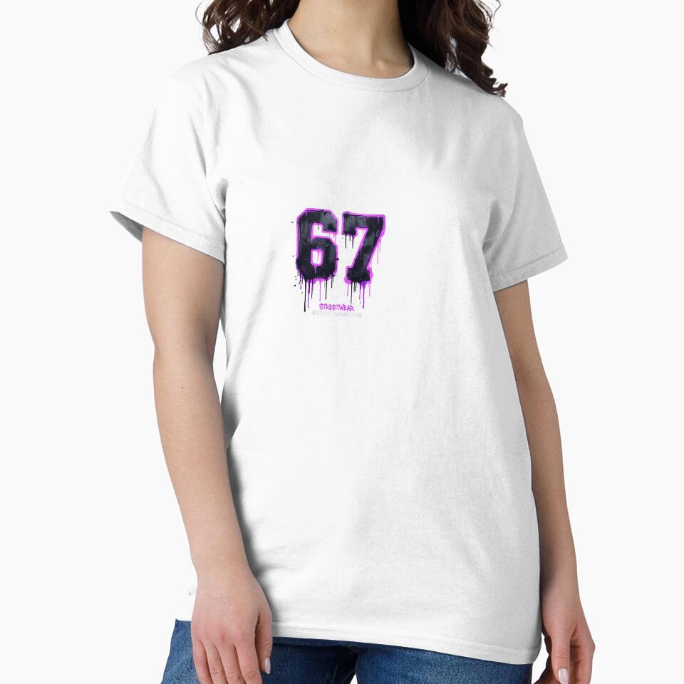 67 Streetwear Graffiti Drip | Urban Street Style Design by BinAlgoPix