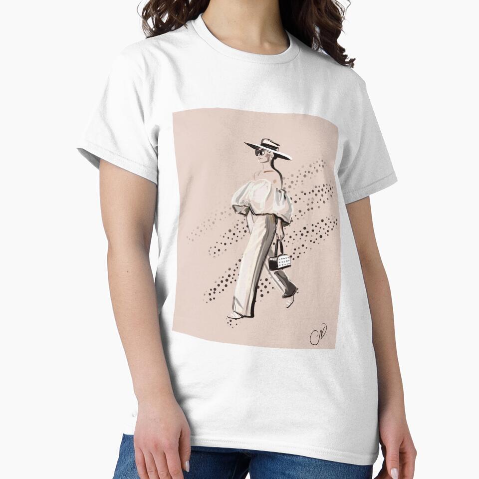 FASHION ILLUSTRATION- stylish lady illustration by Dilerte