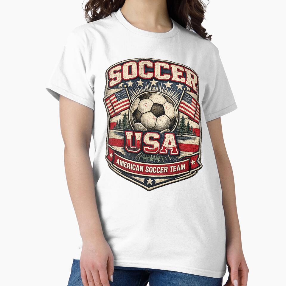 SOCCER FOOTBALL USA VINTAGE by Atelier RLGS