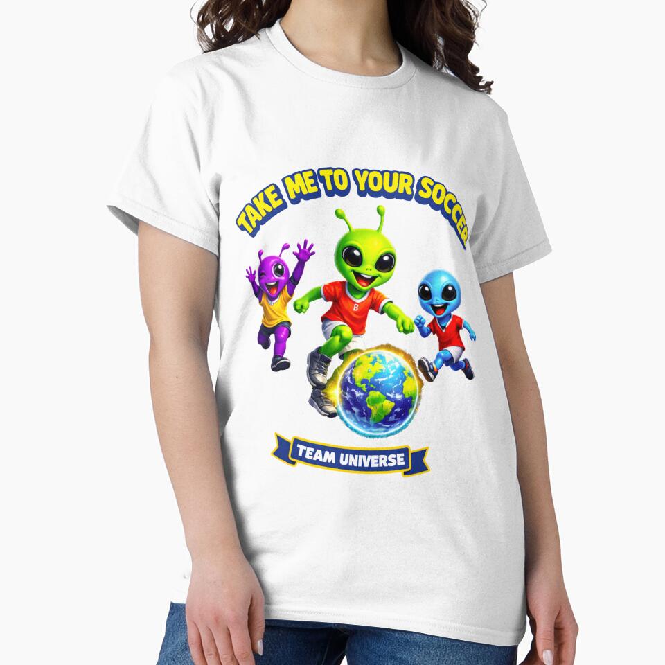 Take Me To Your Soccer Alien Team by madebysiwa