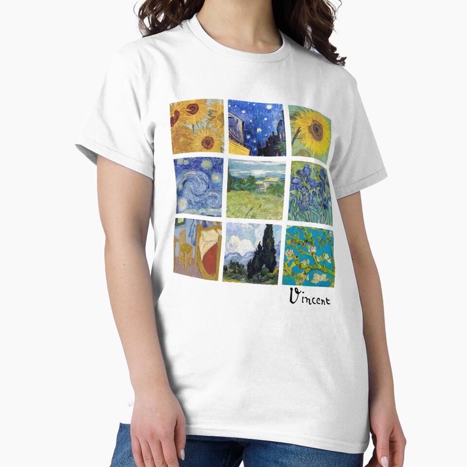 Van Gogh Collage Art Gift by Travel-Art-Love