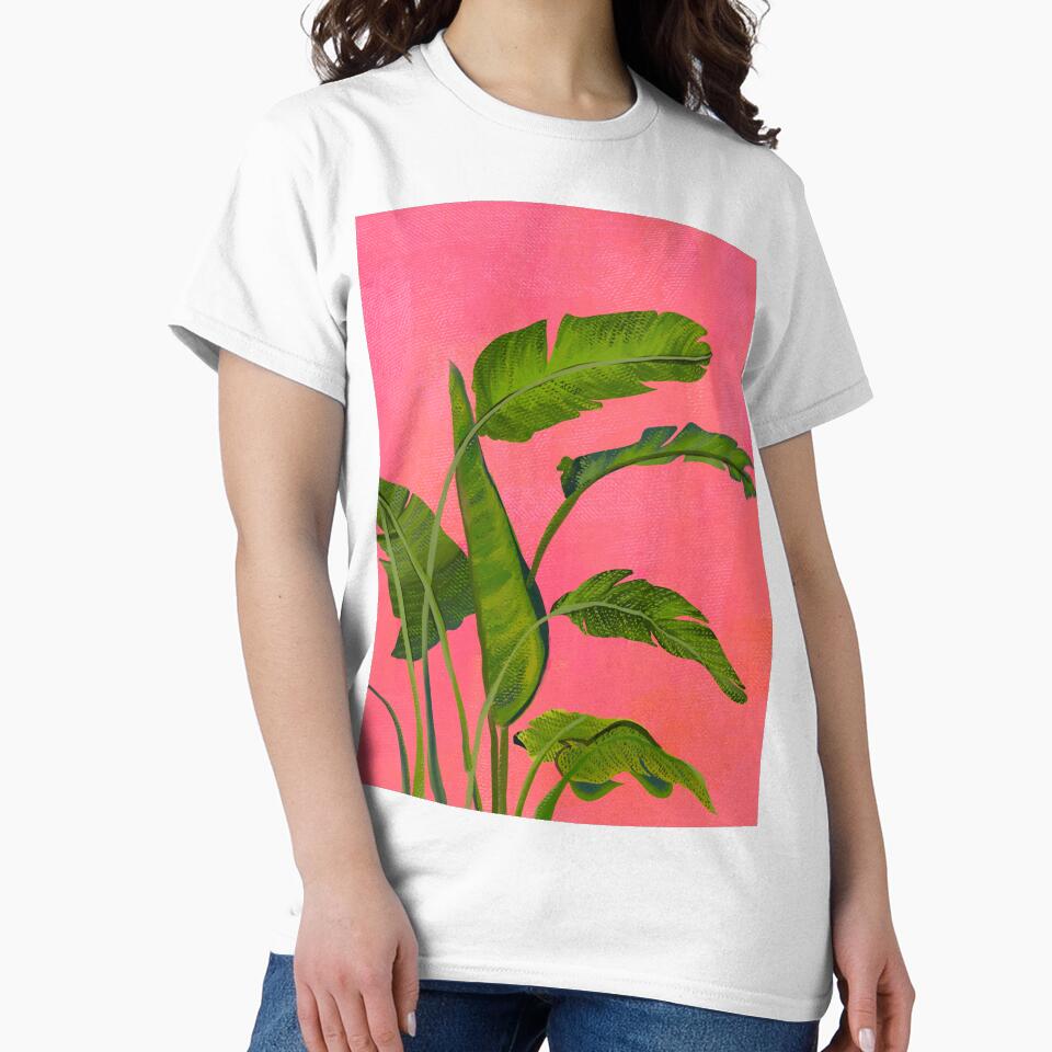 Tropical leaves by Nora Gad