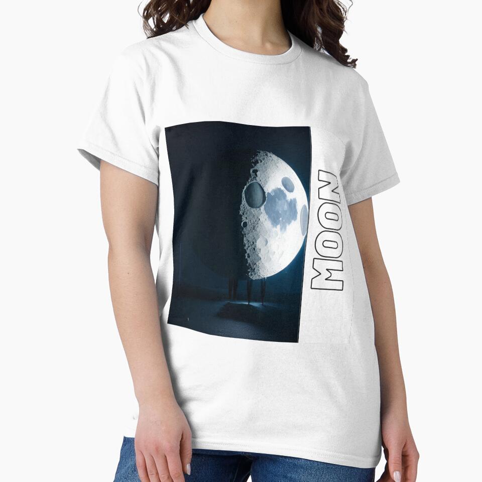 astronaut on the Dark moon 16 by Happy  Planet