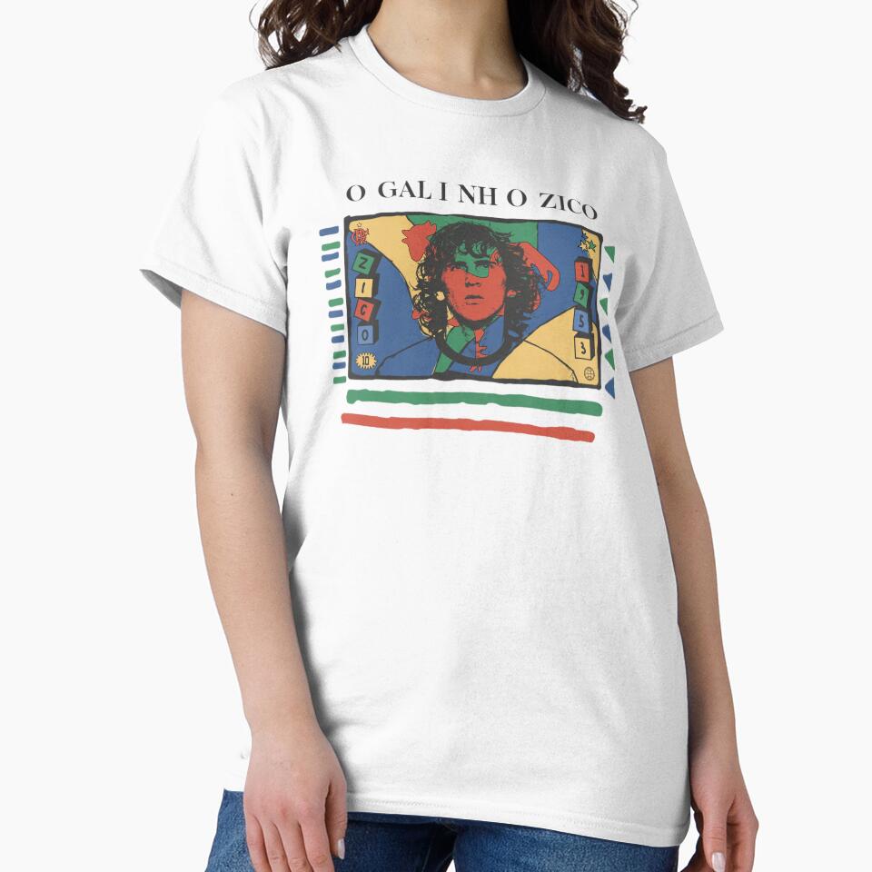 Zico Vintage Brazil Football Legend by moyjoystudio