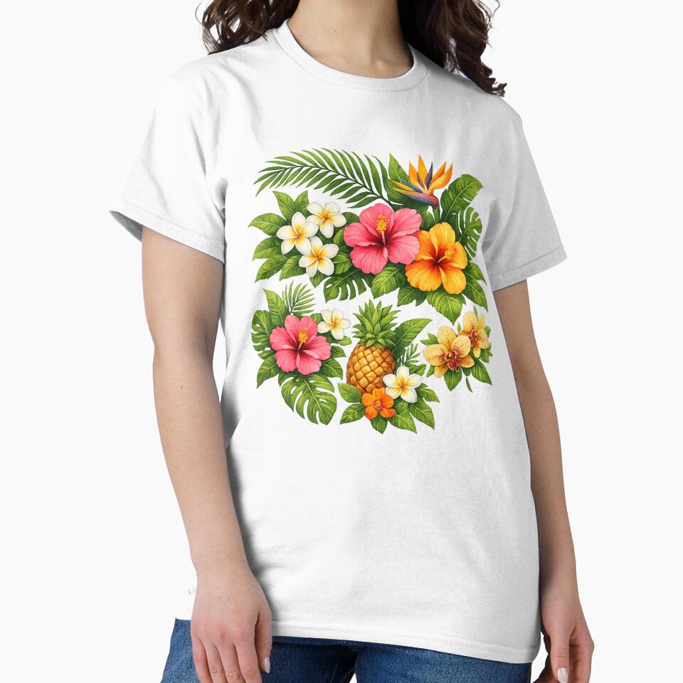 Colorful Island Flower Arrangement for Summer Aesthetic by Aininurs