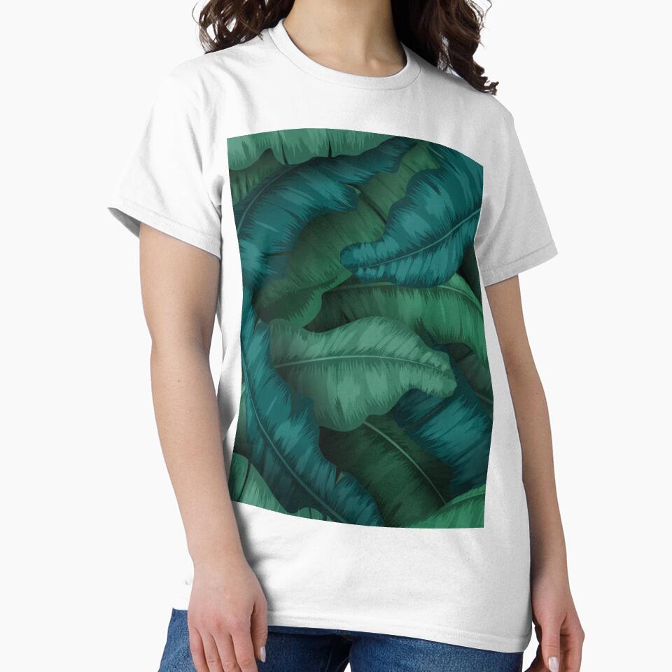 Tropical Leaf Art by JTS STORE