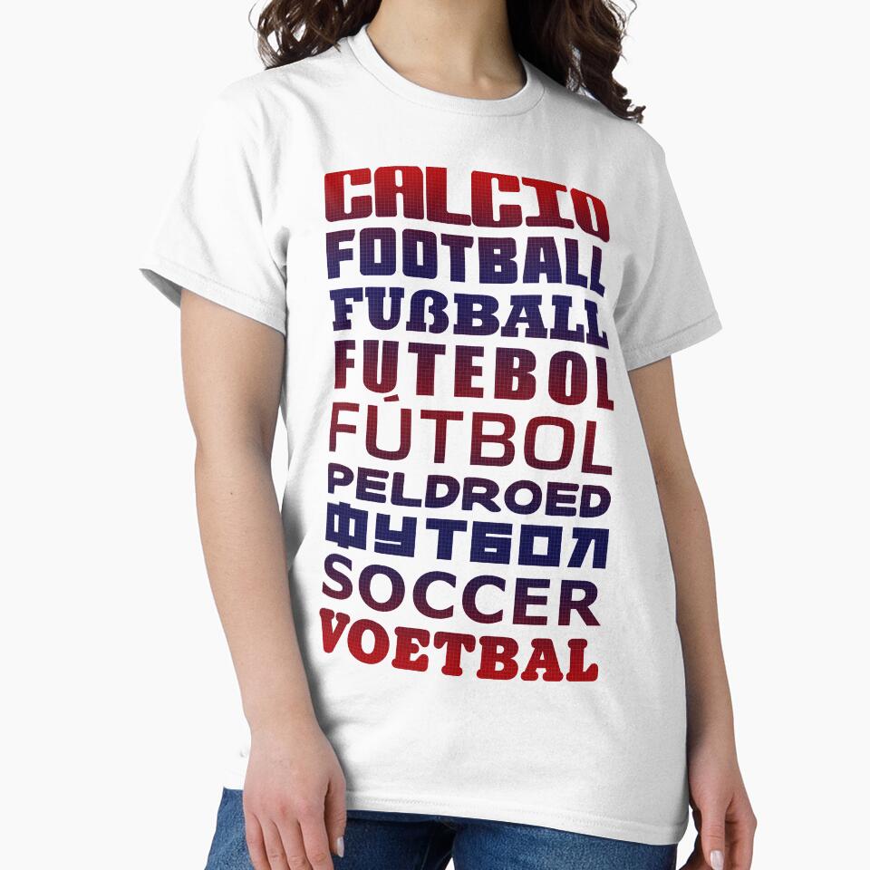 Soccer in Different Languages, Football, Fussball, Calcio by gamefacegear