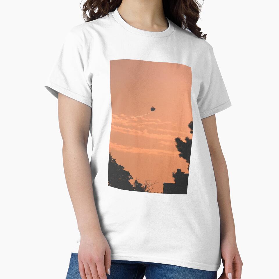 Sunset Skyline Over the City, Sunset Nature Photography by thewildprints