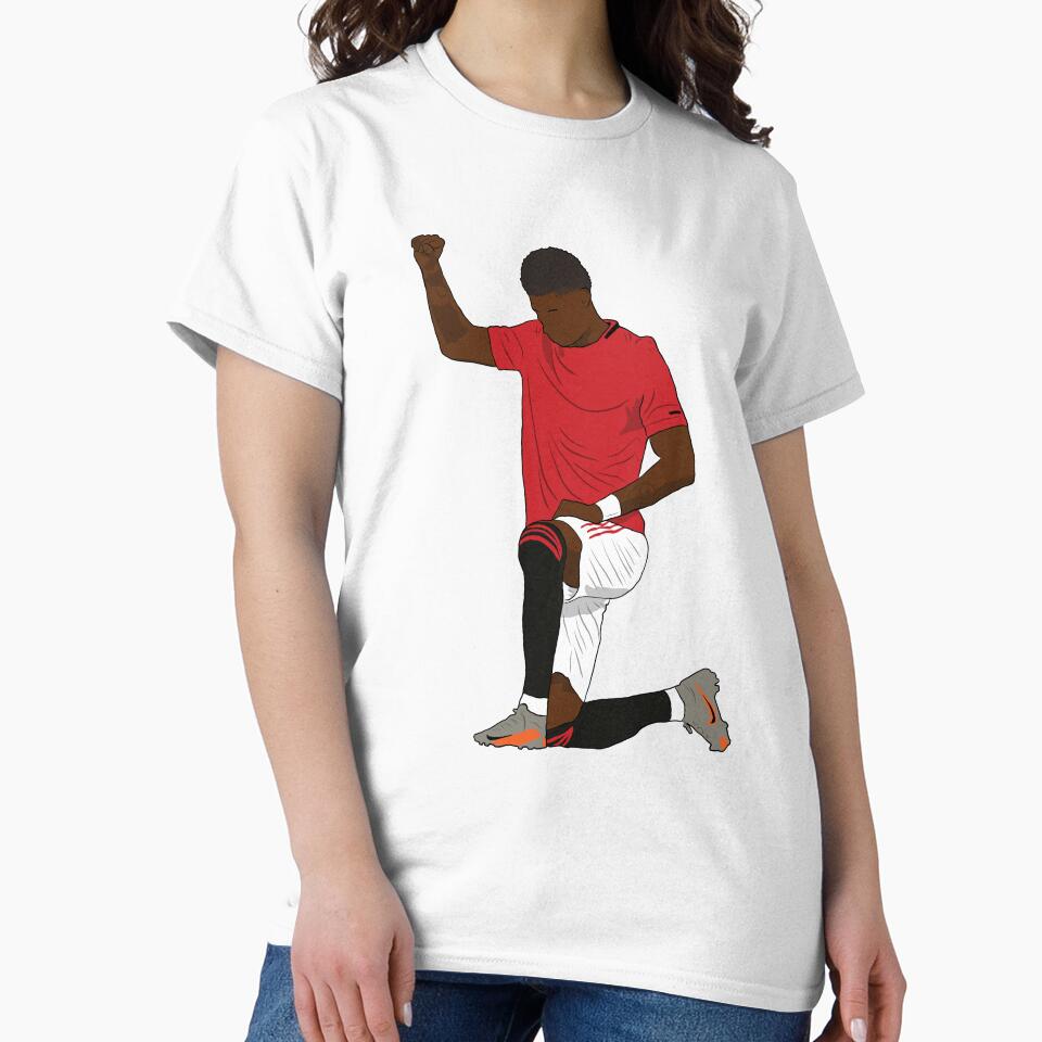 Marcus Rashford Kneeling Fist by Hevding