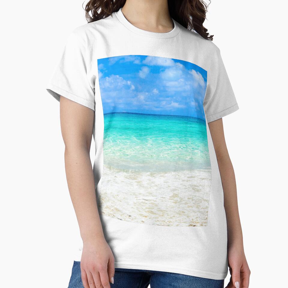 Tropical Beach Landscape by JTS STORE