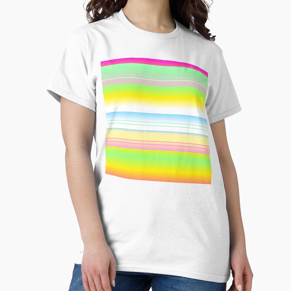 Vibrant tropical color palette line pattern | Vibrant tropical color combination by lausn