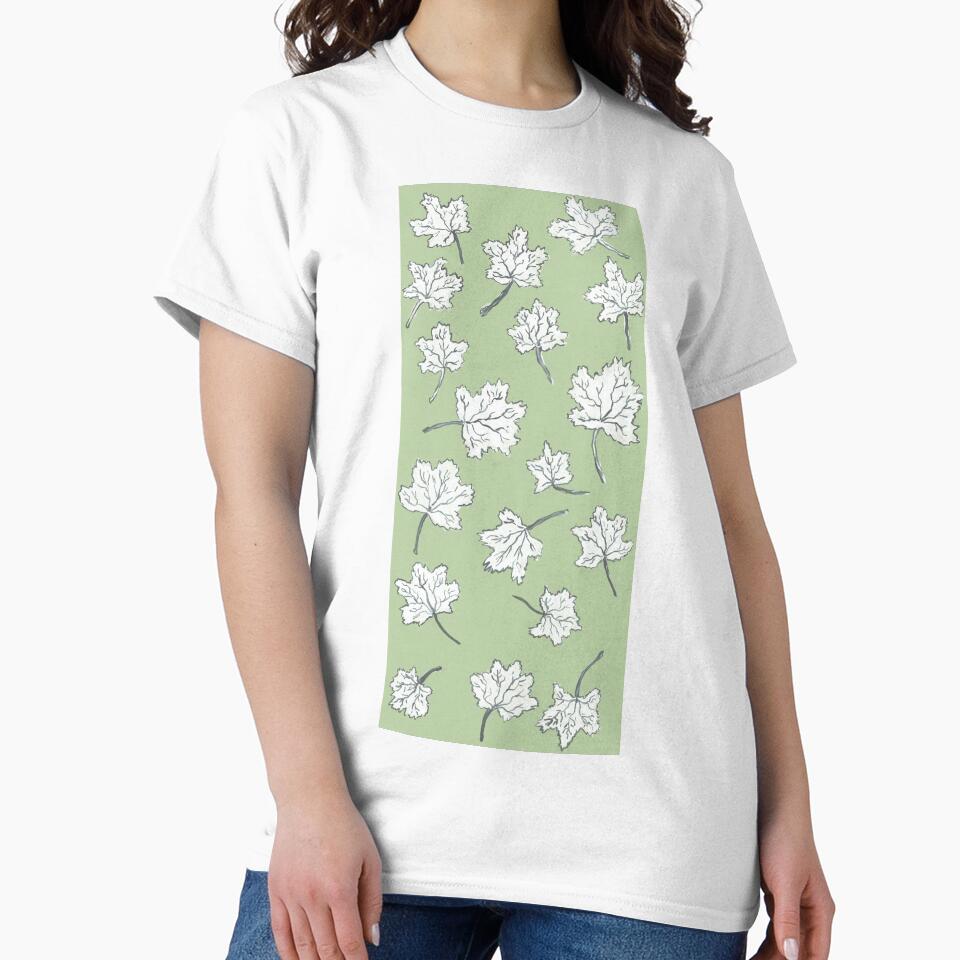 leaves pattern - old green by KarolinaSt