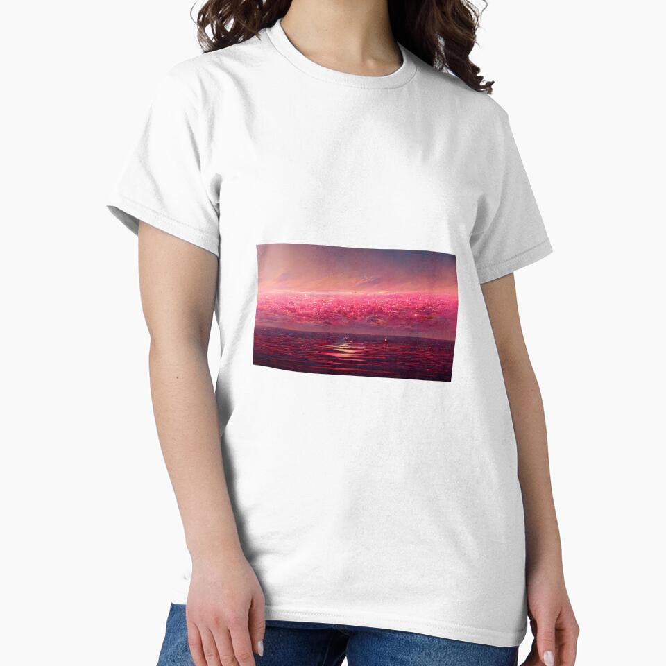 Pink sea sunset by Dominikks
