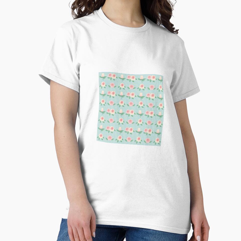 Vintage rose pattern by finedrawings