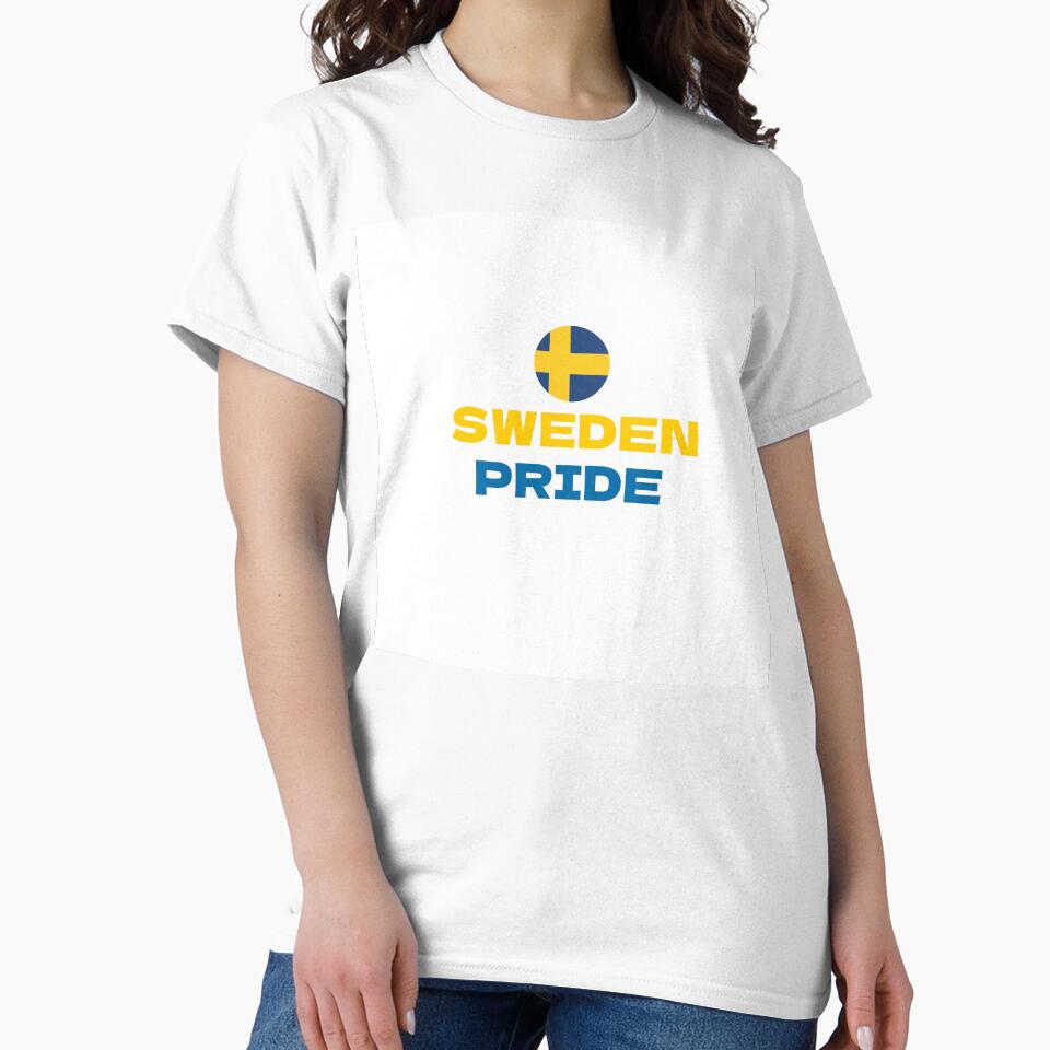 SWEDEN PRIDE Shirt – Swedish Flag Fan Tee | Uncle Jichuan by Uncle-Jichuan