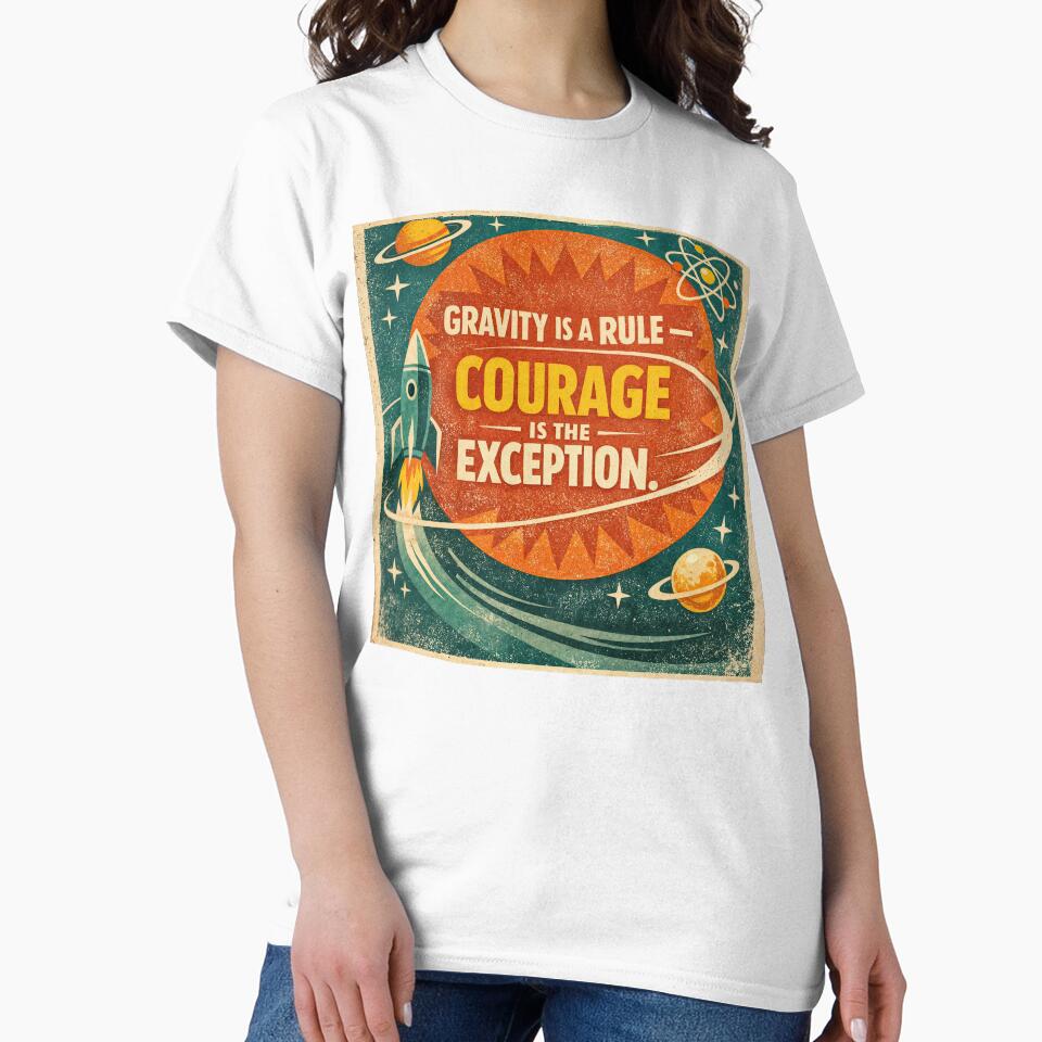 Gravity vs. Courage by ForeverPrintsOK