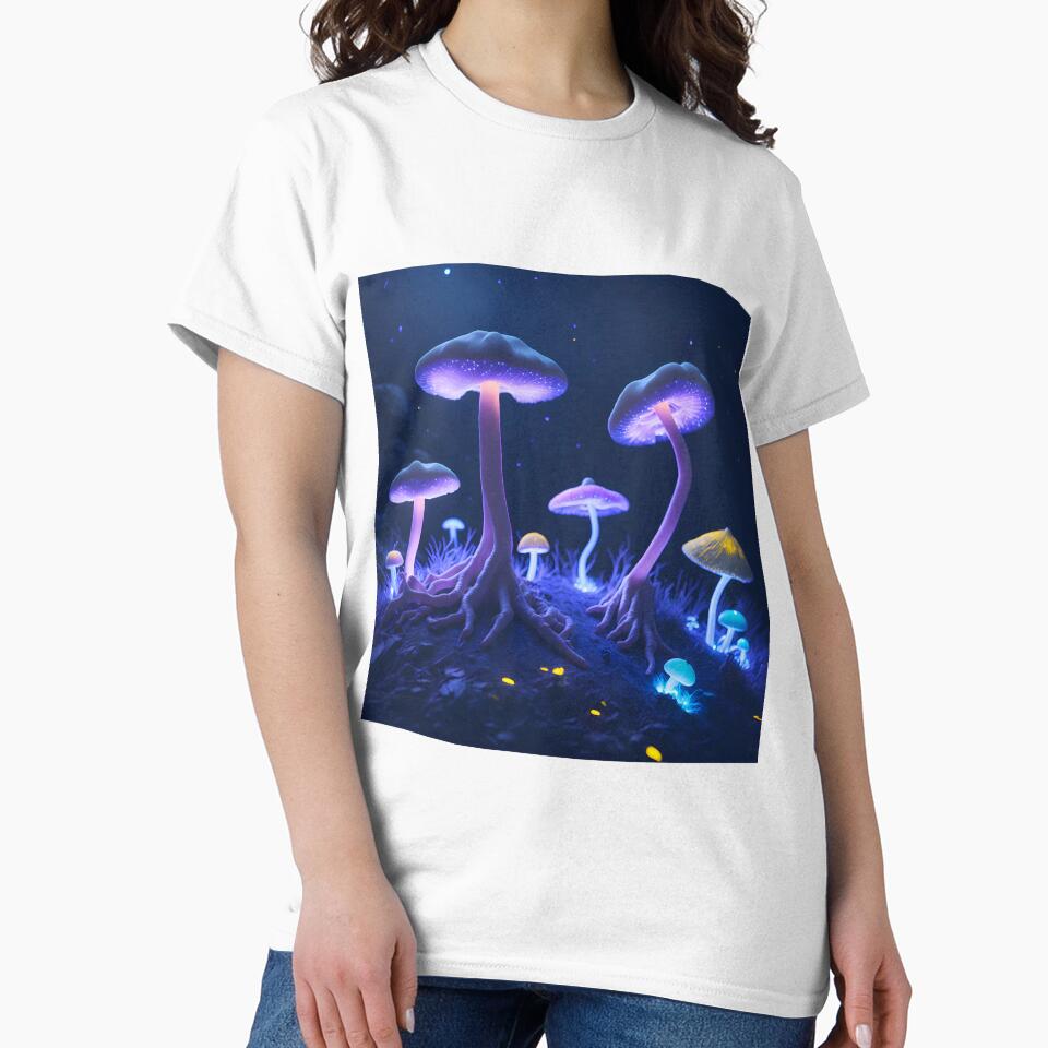 Magic Mushroom Hill - Mushrooms by internlvisions