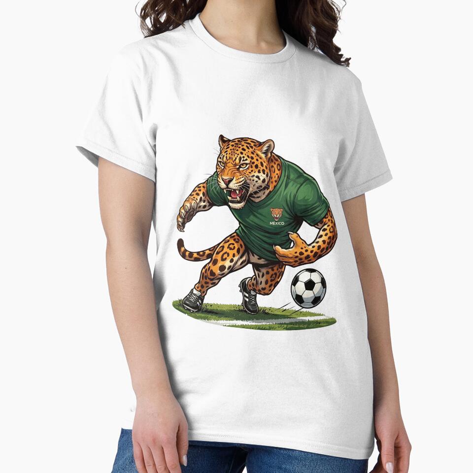 Mexico Jaguar — Football World Cup 2026 Cartoon Mascot by David Mateo ArtWorks